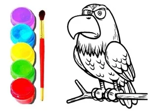 Cartea de colorat a vulturului