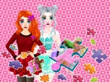 Puzzle -atât de diferit prințesă